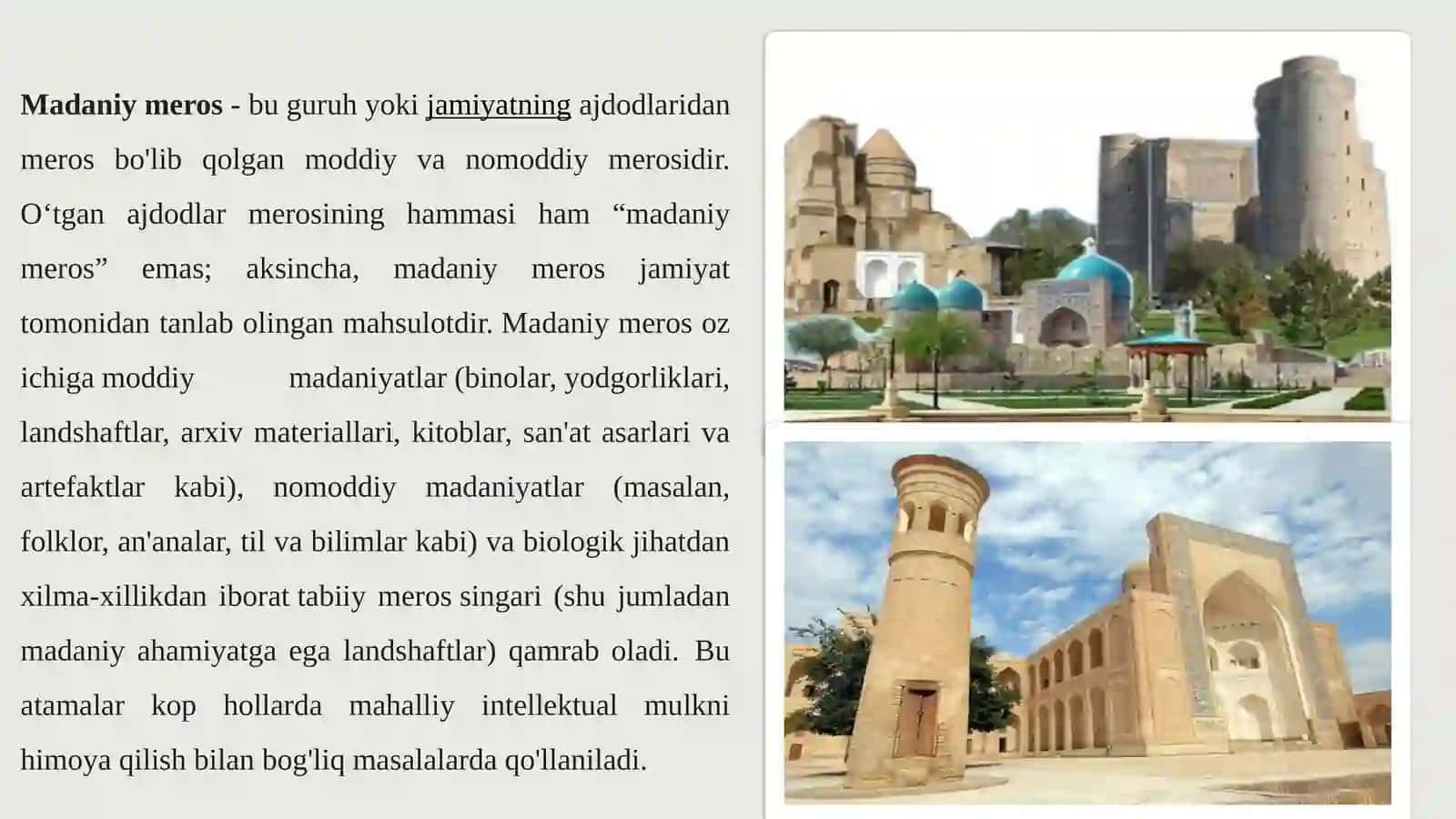 Madaniy Meros va uning Turizmdagi Roli 4