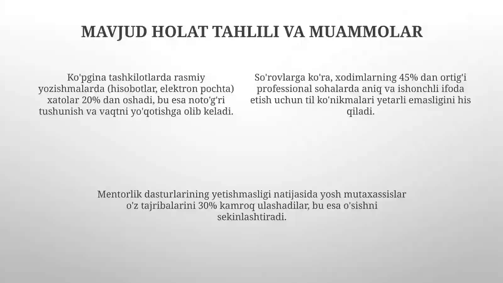 Sohalarda kasbiy muloqot madaniyati va tildan foydalanish mahoratini oshirish 4