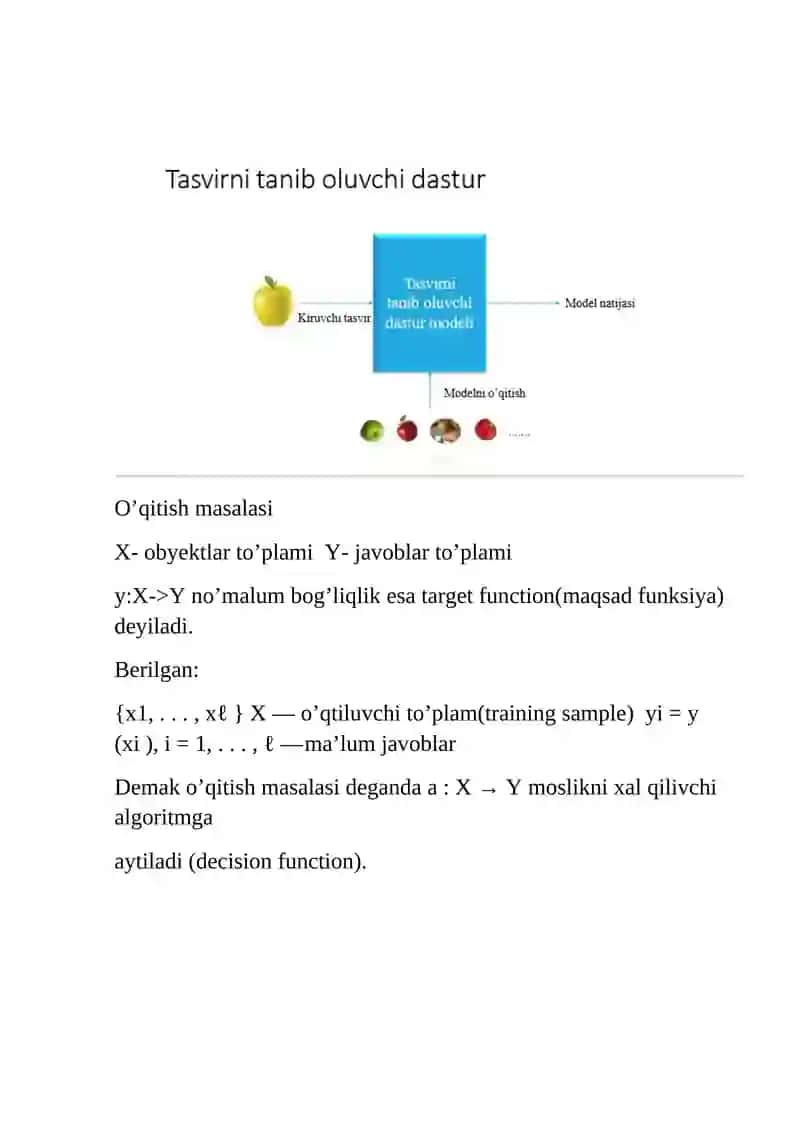 Mashinali o‘qitish. Mashinali o‘qitish turlari 4