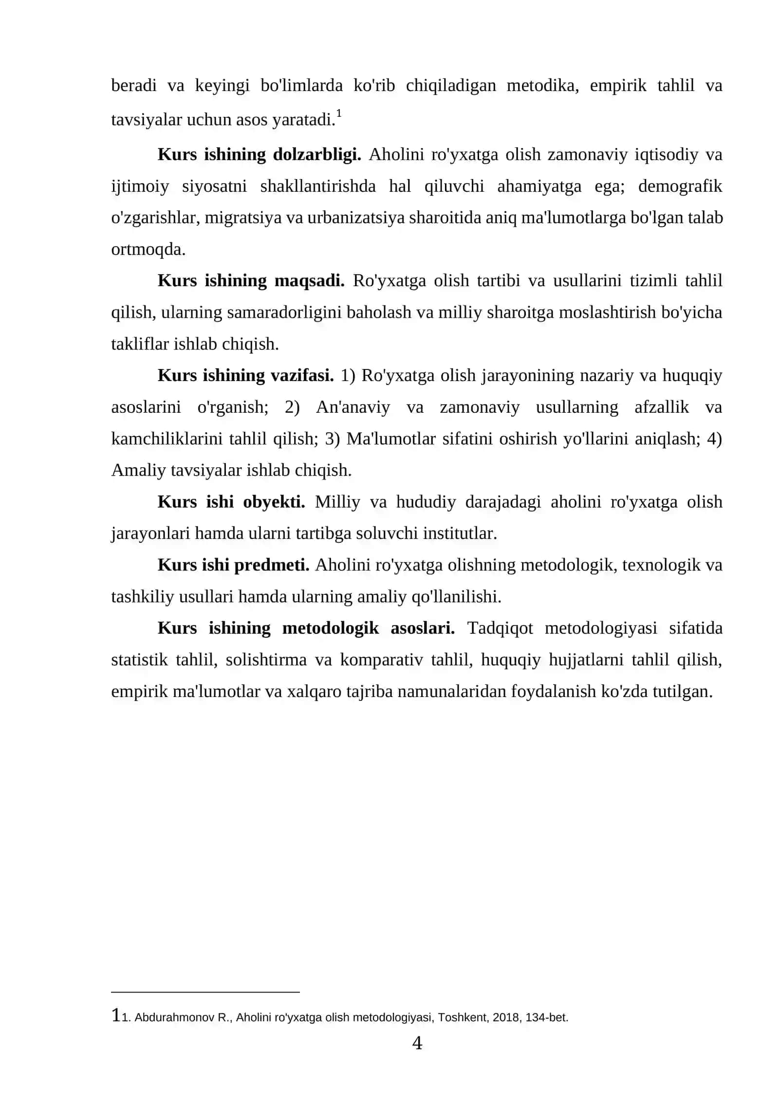 AHOLINI RO'YXATGA OLISH TARTIBI VA USULLARI 4