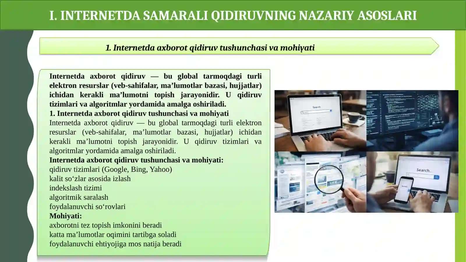 INTERNETDA SAMARALI QIDIRUV 4