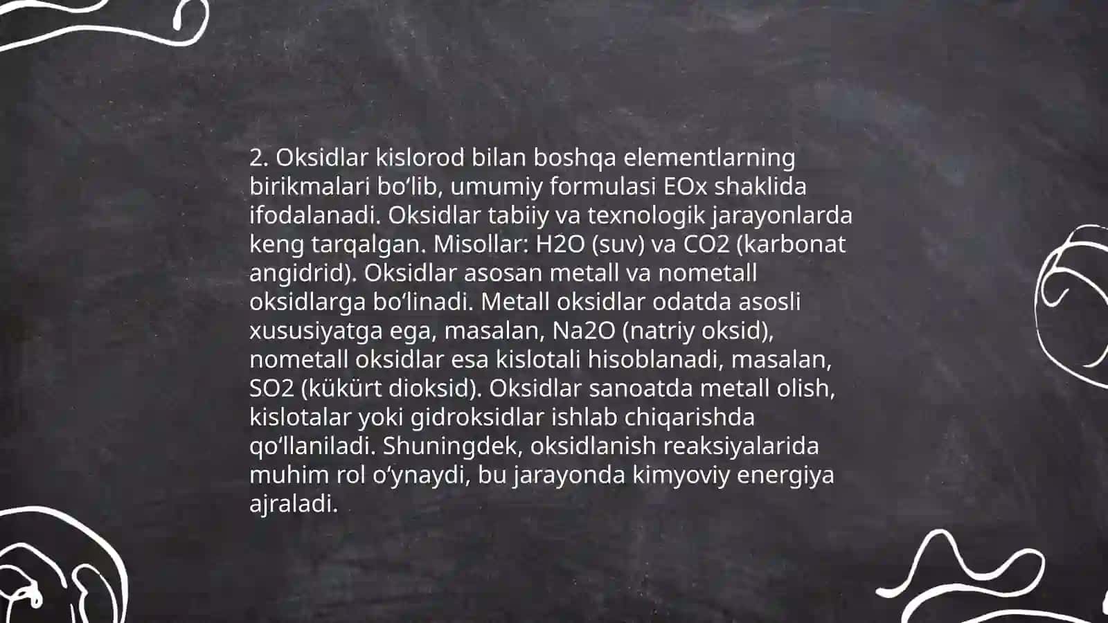 Anorganik birikmalarning asosiy sinflari 4