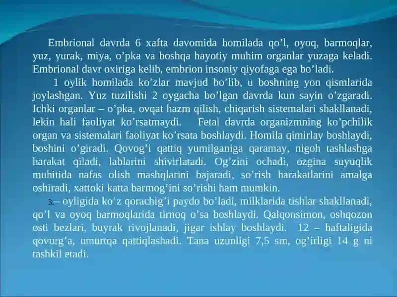 Chaqaloqlik davrining psixologik xususiyatlari 4