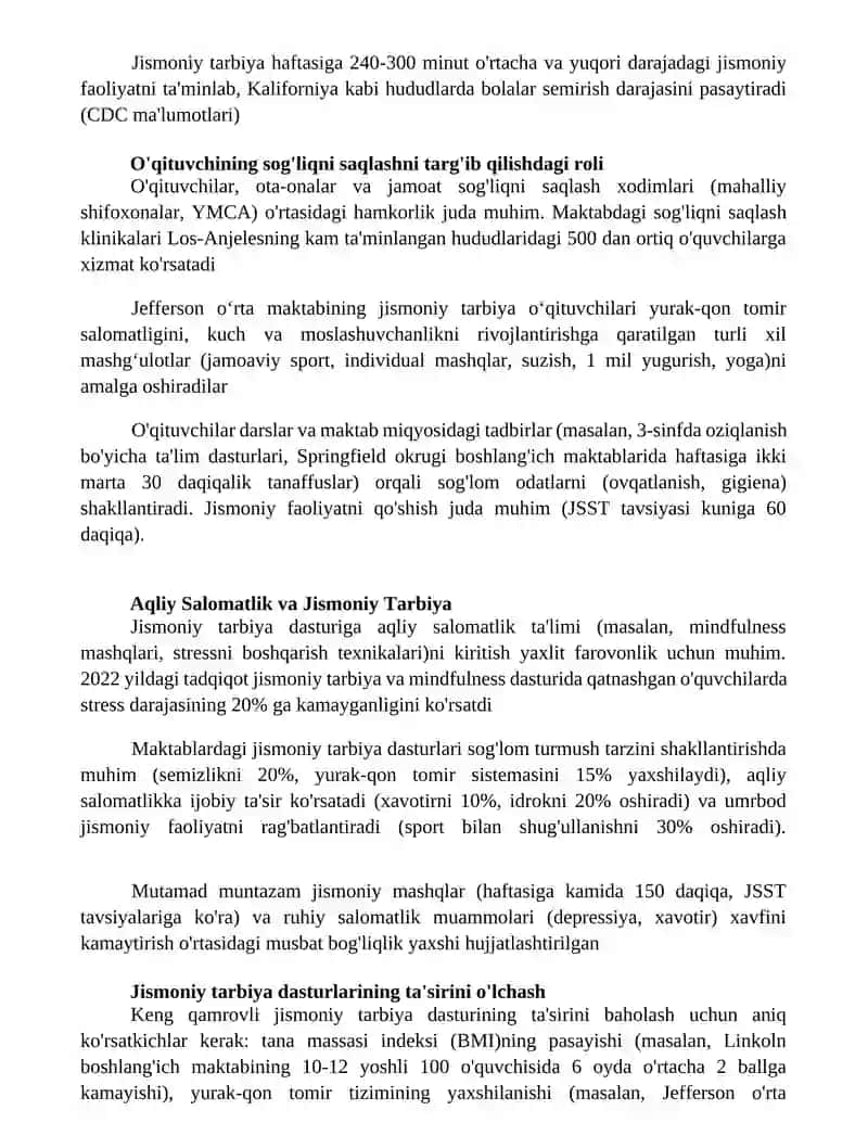 Jismoniy tarbiya 4