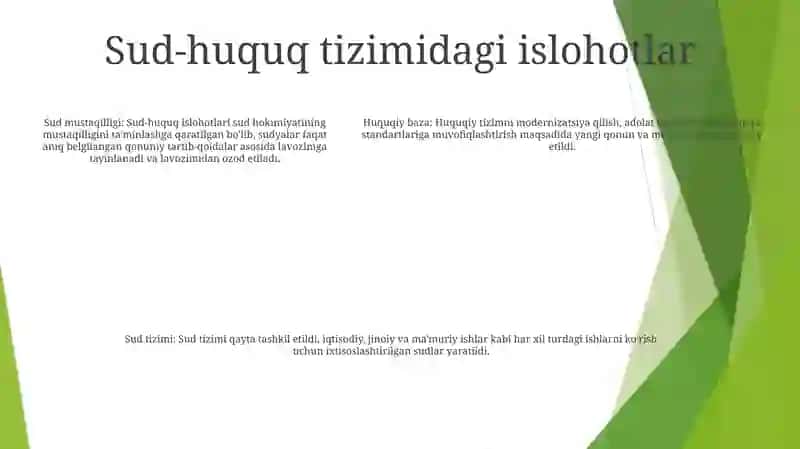Mustaqillik Yillarida Davlat Boshqaruvi Tizimida Amalga Oshirilgan Islohatlar 4