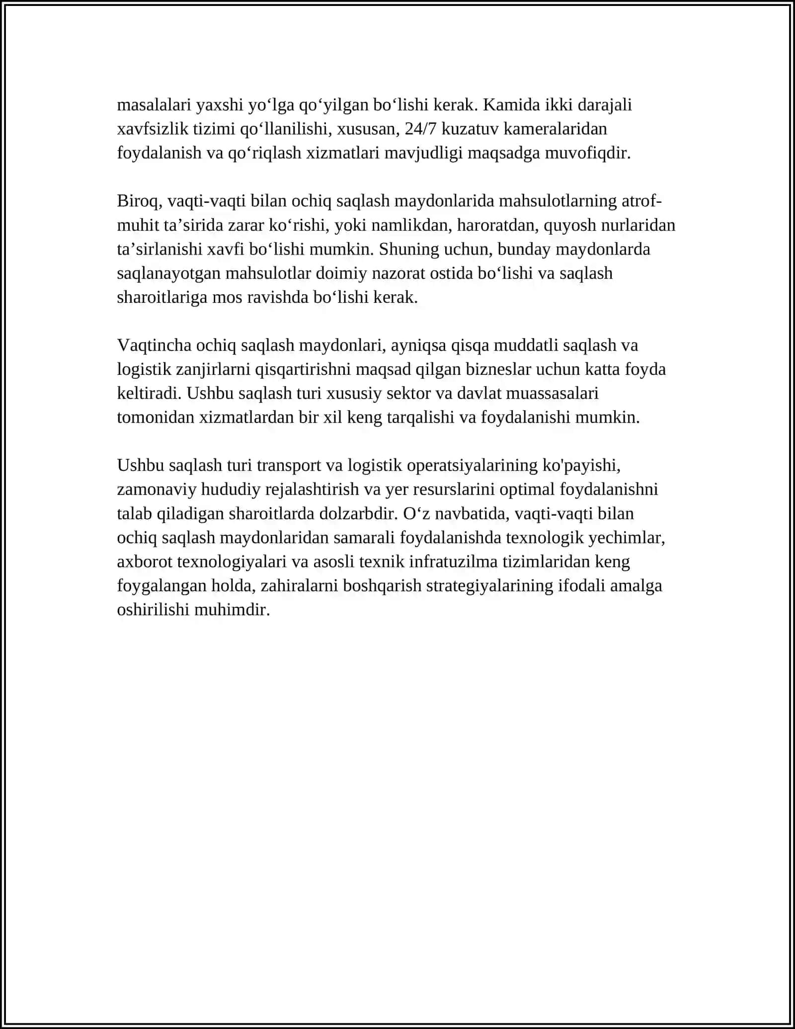 VAQTINCHALIK VA DOIMIY OMBORLARNI TURLARI 4
