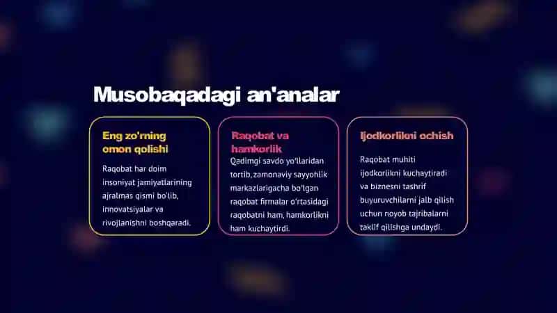 Turoperatorlarda raqobat an’analari 4