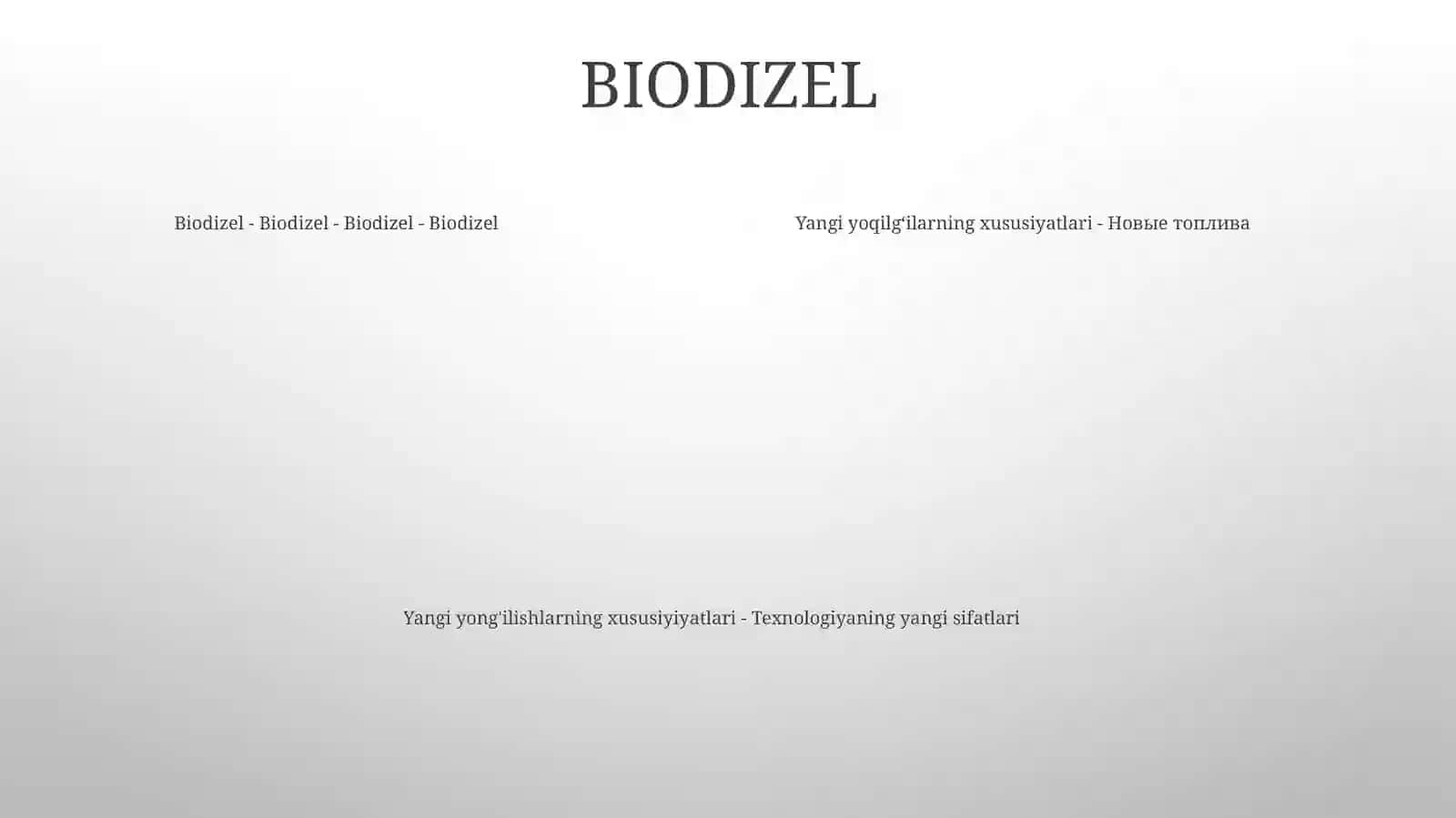 Yangi Yoqilgilarning Xususiyatlari 4