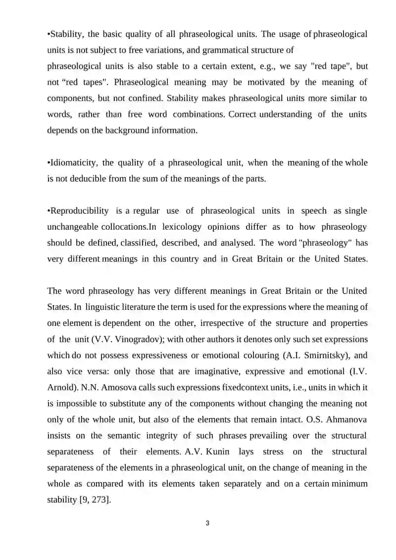 Comparative Study of Phraseological Units 4