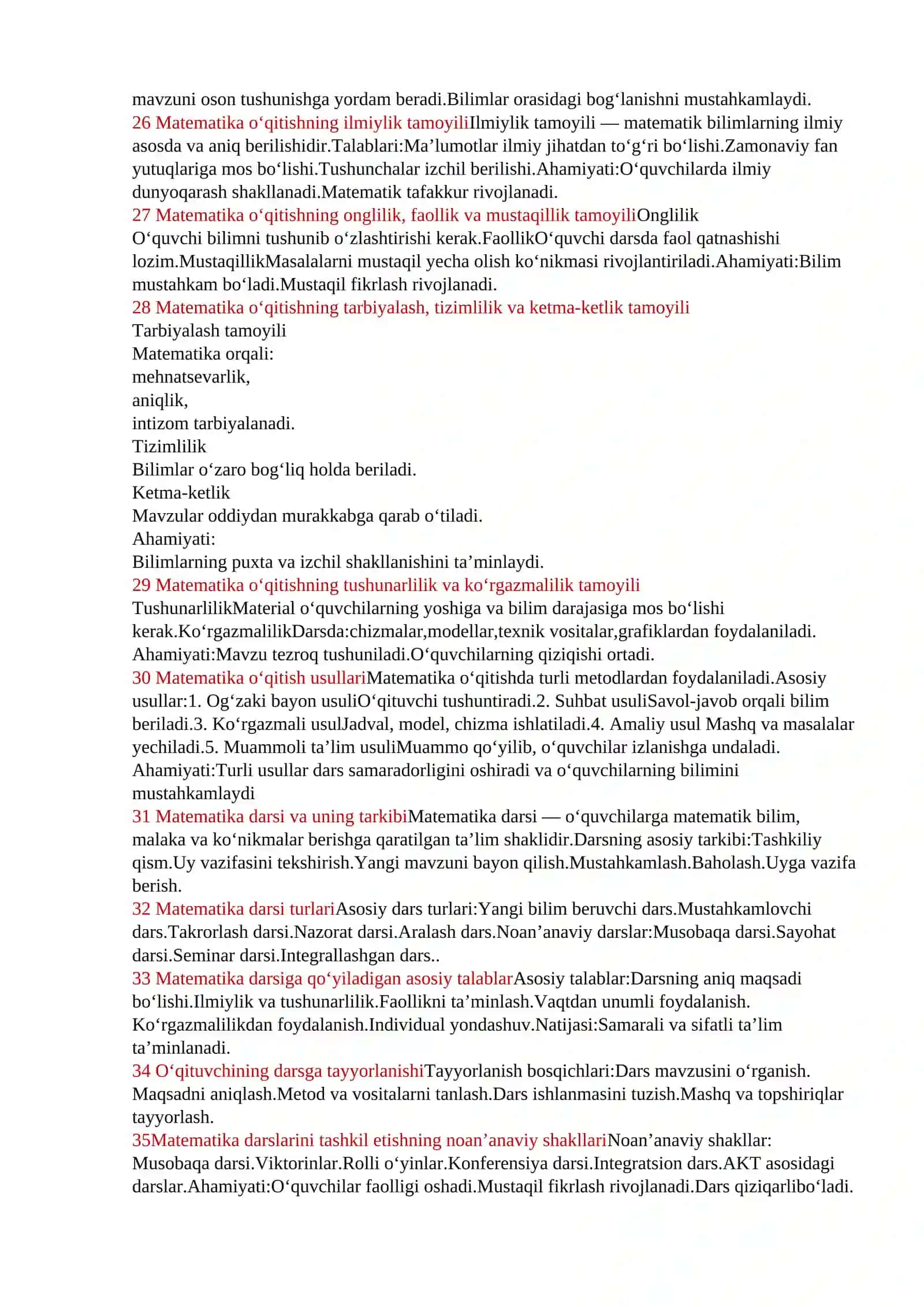 Matematika tarixining 1- va 2-davrlari tavsifi 4