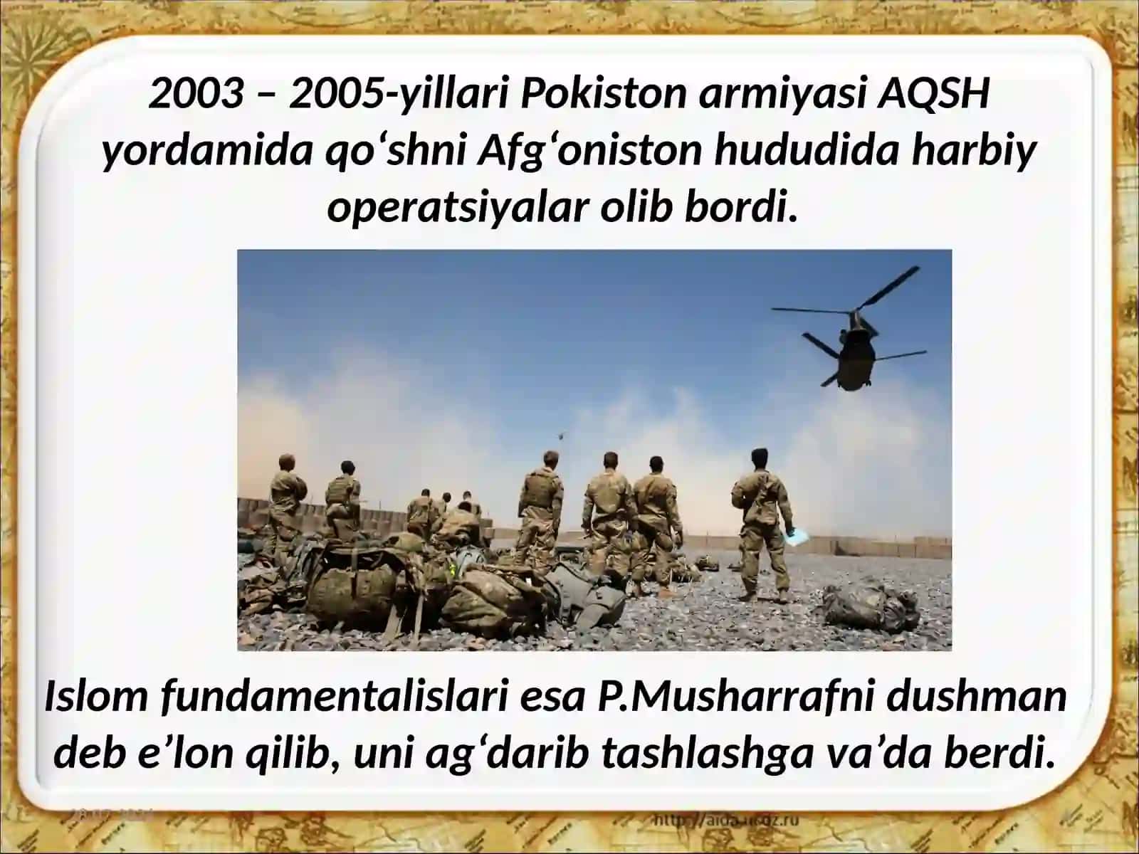 1991 – 2017-yillarda Pokiston va Afg‘oniston 4
