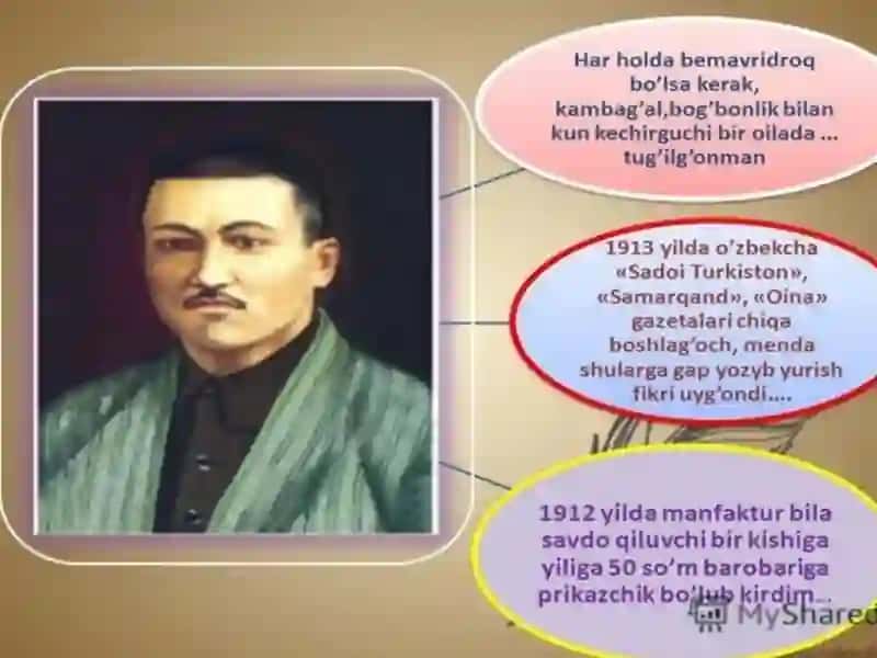 Abdulla Qodiriy hayot va ijodi. "O'tkan kunlar" romani haqida 4
