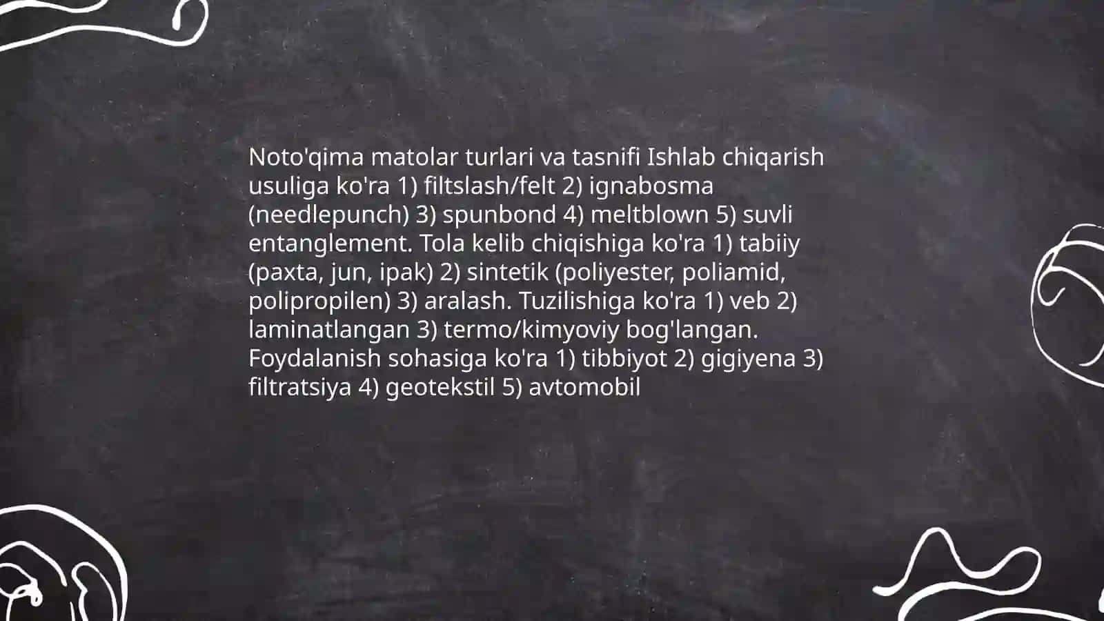 Noto'qima matolar haqida ma'lumot 4