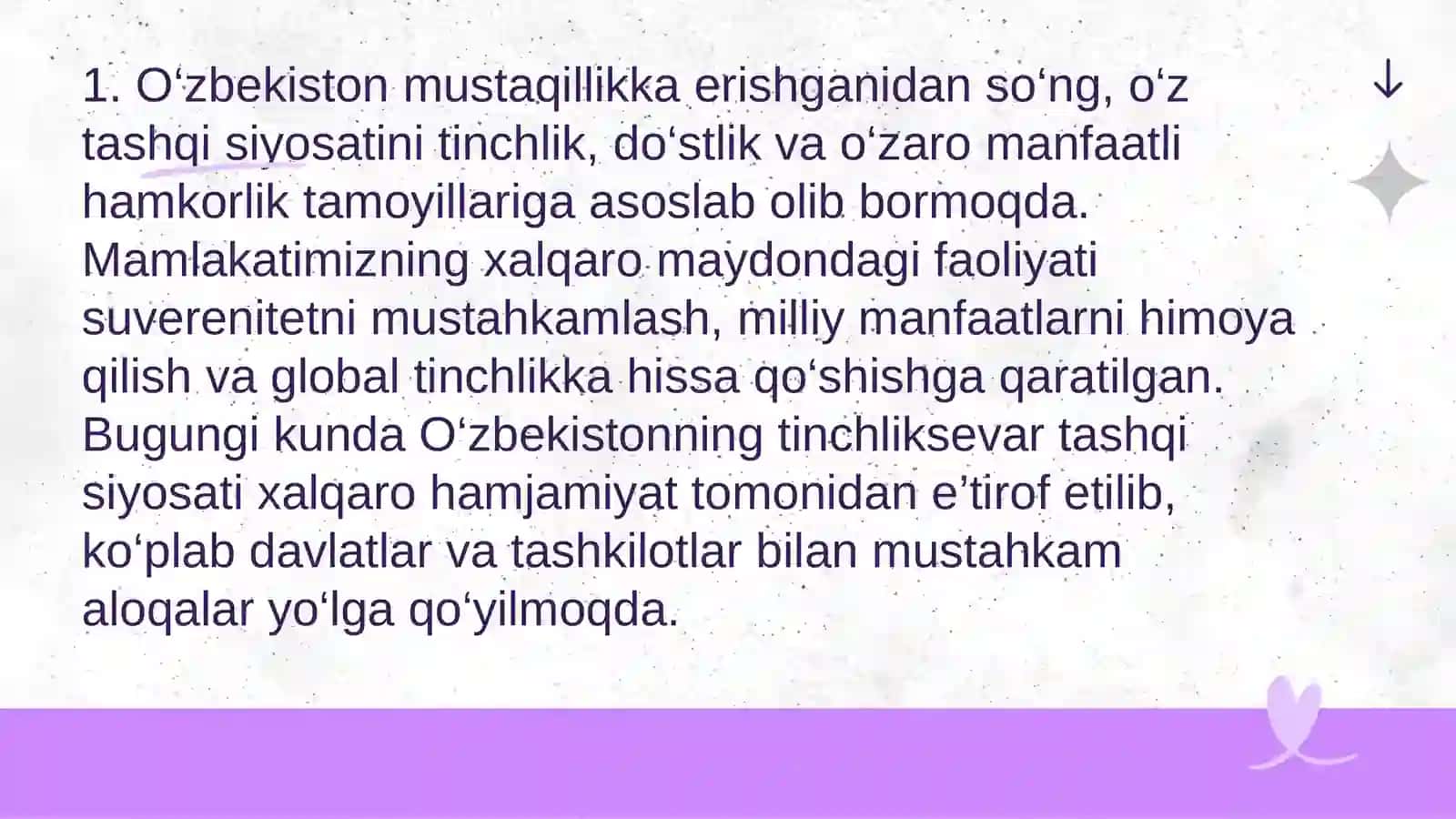 O'zbekiston va jahon hamjamiyati 4