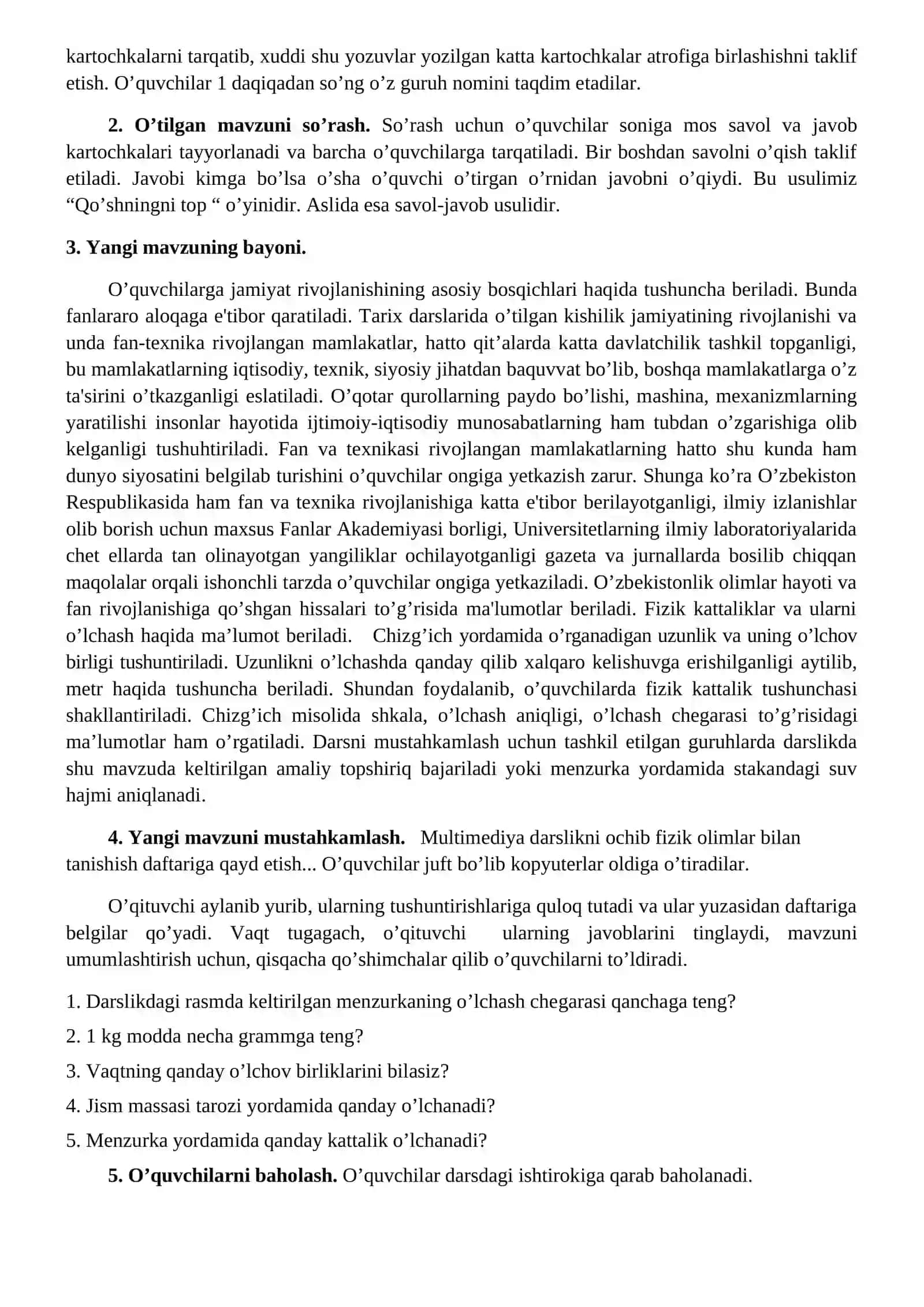 FIZIKA NIMANI O’RGANADI? FIZIK HODISALAR 4