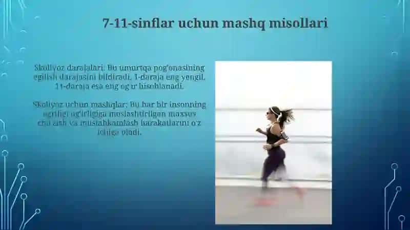 Skolioz uchun mashq terapiyasi (1-11-sinflar) 4