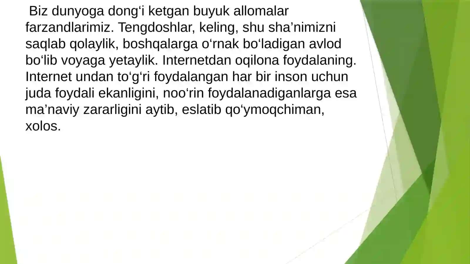 Raqamli texnologiyalardan va internetdan xavfsiz foydalanish 4