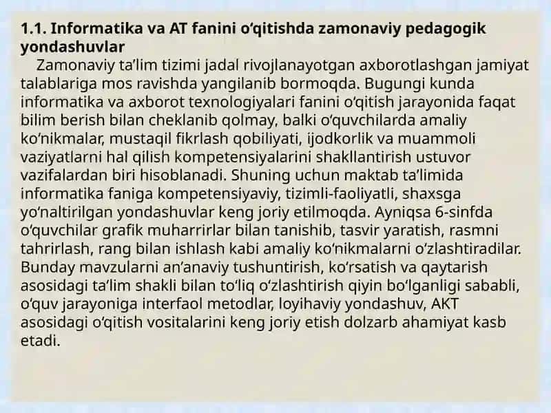 Grafik yaratish.Loyiha ishi taqdimoti 4