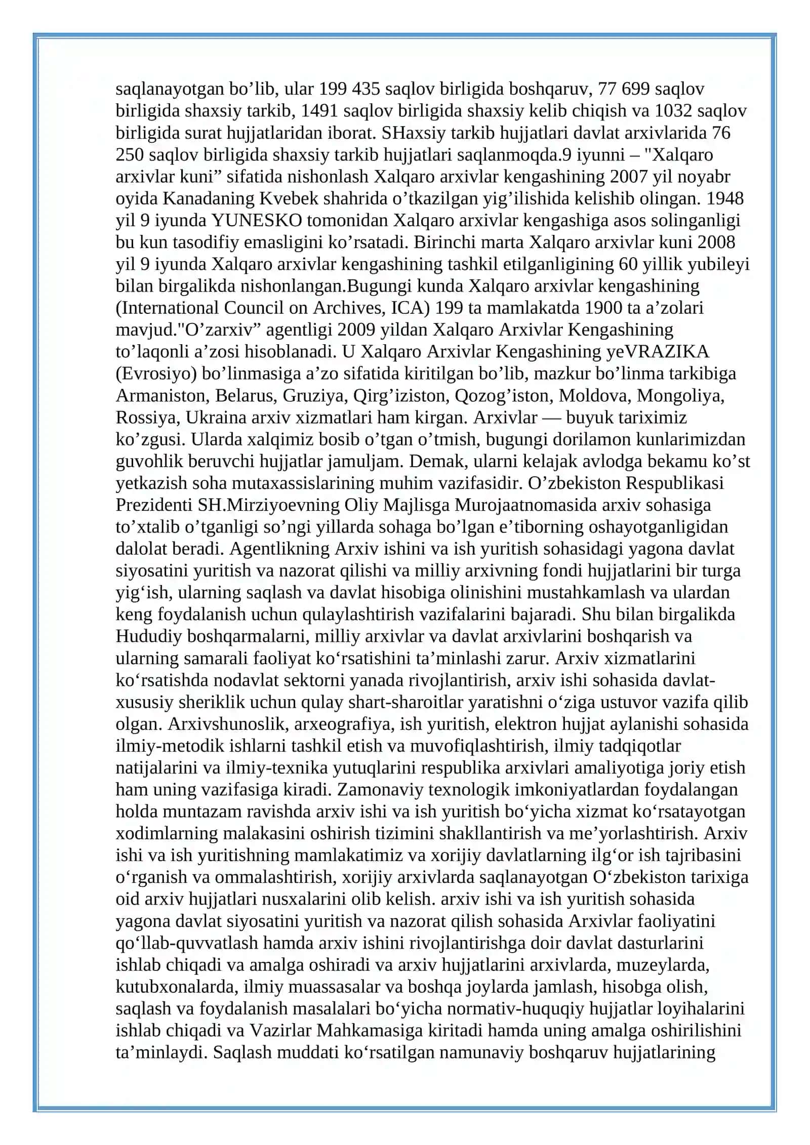 TARIX FAKULTESI ARXIVSHUNOSLIK YO'NALISHI 4