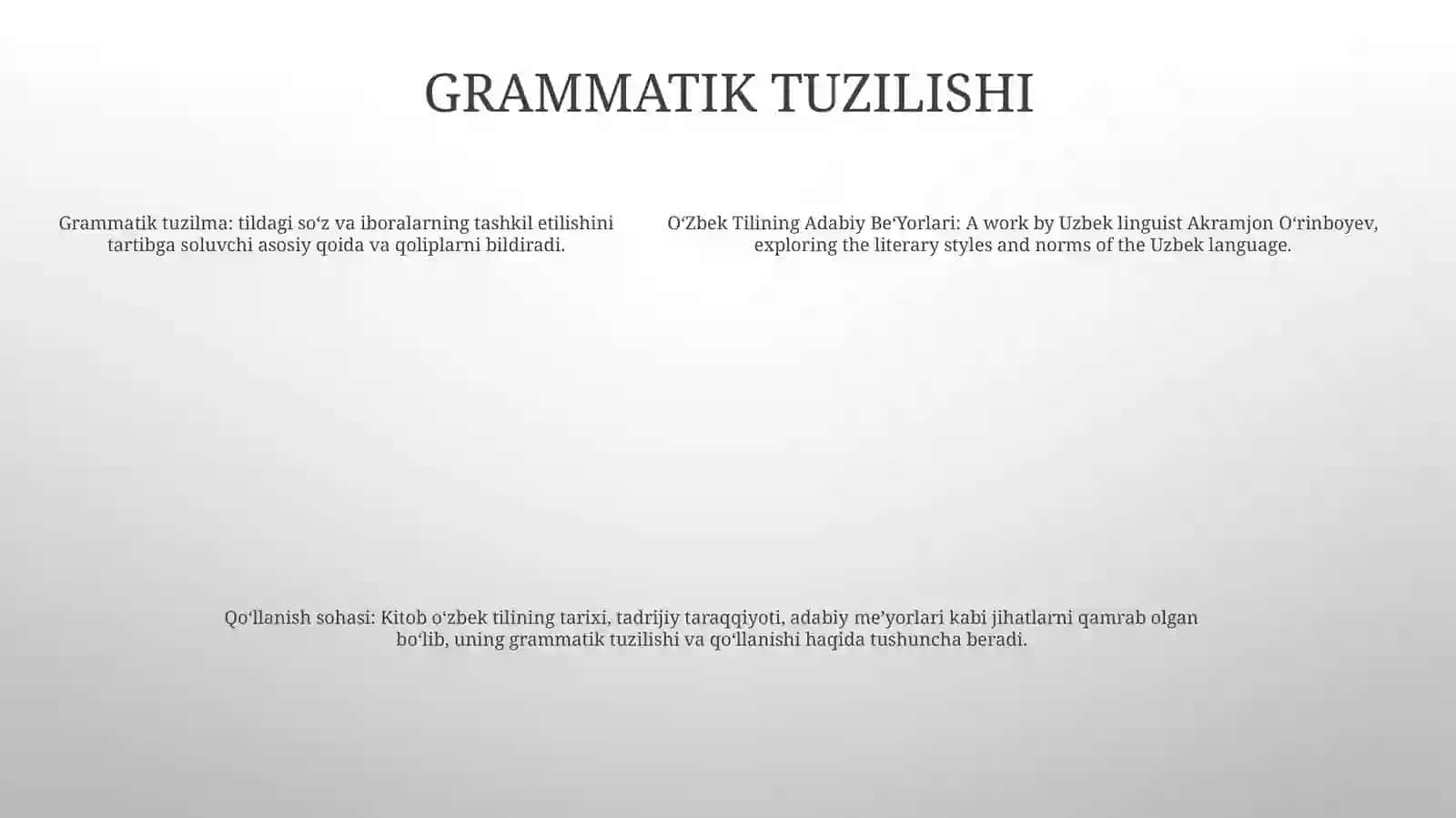 Oʻzbek Tilining Adabiy Be'Yorlari 4