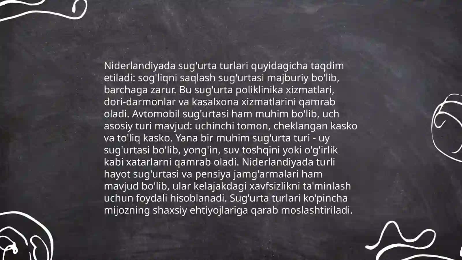 Niderlandiya sug'urta bozori 4