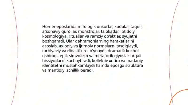 Qadimgi yunon mifologiyasi badiiy adabiyotning asosi sifatida Hasanboyeva Odina 4