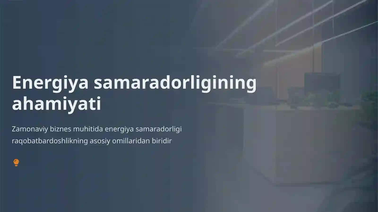 Energomenejment fanidan Mustaqil ishi 4