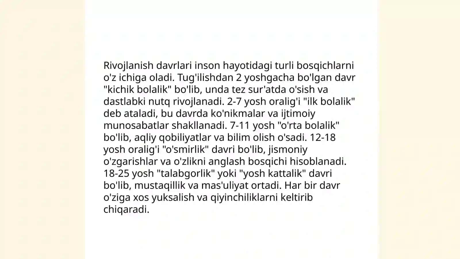 Bolalar psixalogiyasi va psixodiagnostikasi fanining asosiy tamoyillari va tushunchalari 4
