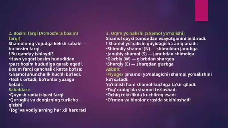 O’lkashunoslik fanidan ta’lim 4