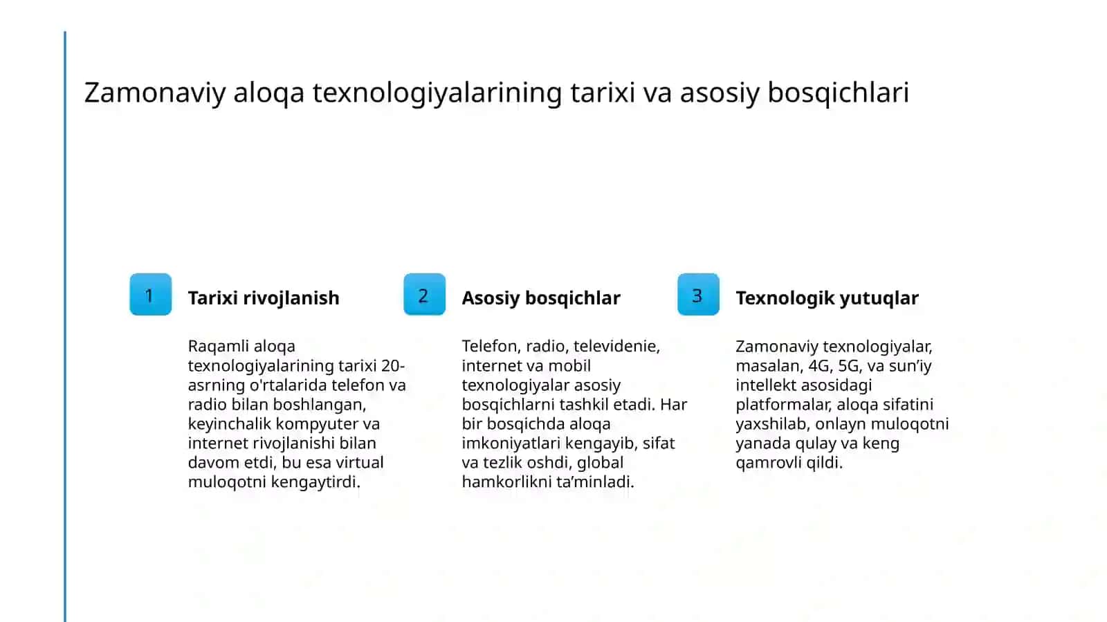 Aloqa ilovalari va video konferensiyalar 4