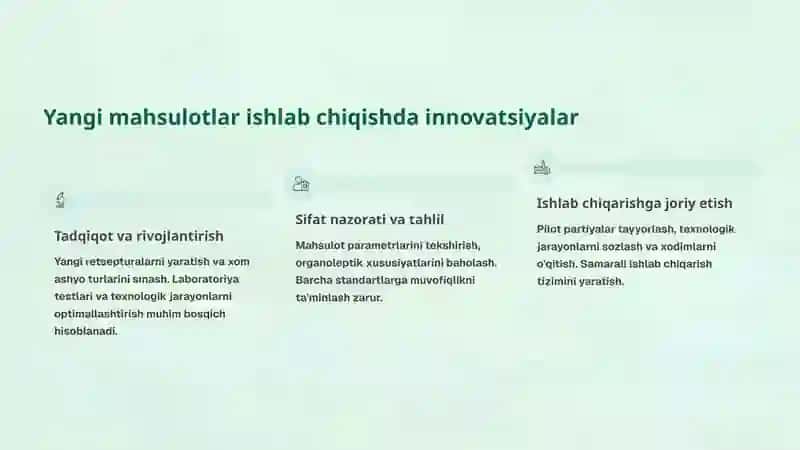 Non-bulka mahsulotlarining zamonaviy assortimenti 4