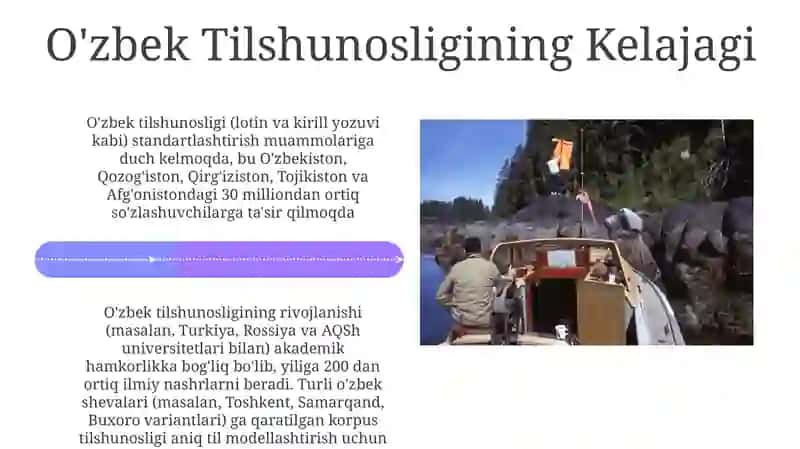 O'zbek tilshunosligi va uning rivojlanish yo'llari 4