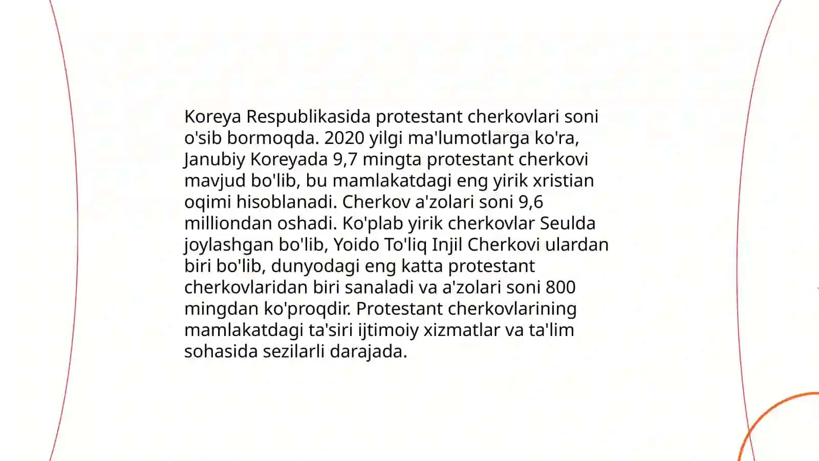 Koreys protestant cherkovlari 4