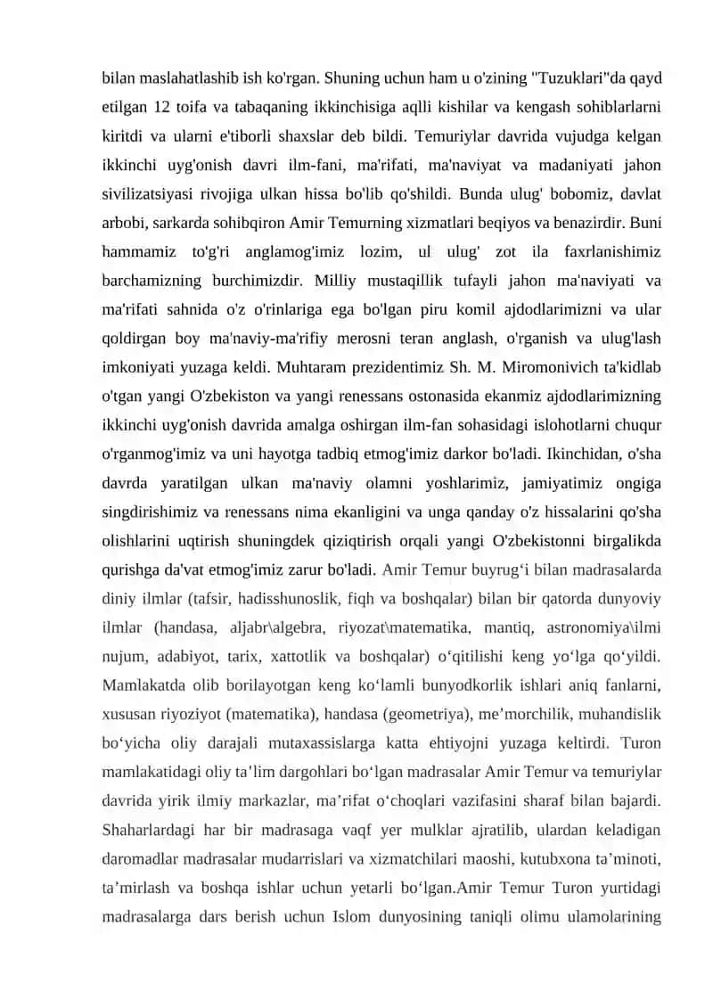 Temuriylar davrida II Renessans: ta’lim-tarbiya va pedagogika g‘oyalari taraqqiyoti 4