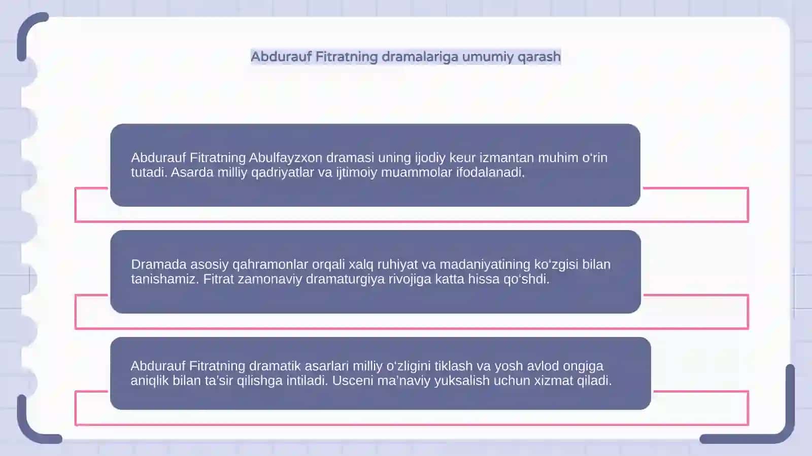 Abdurauf Fitratning Abulfayzxon dramasi 4