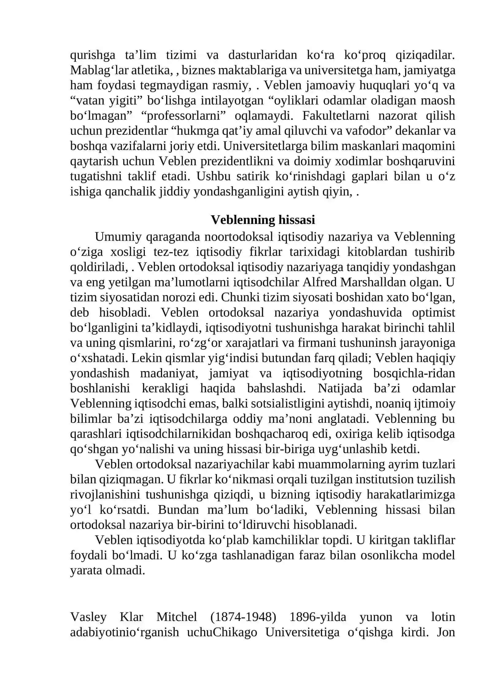 Institutsionalizmning kelib chiqishi va undagi yangi rahnamolar 4
