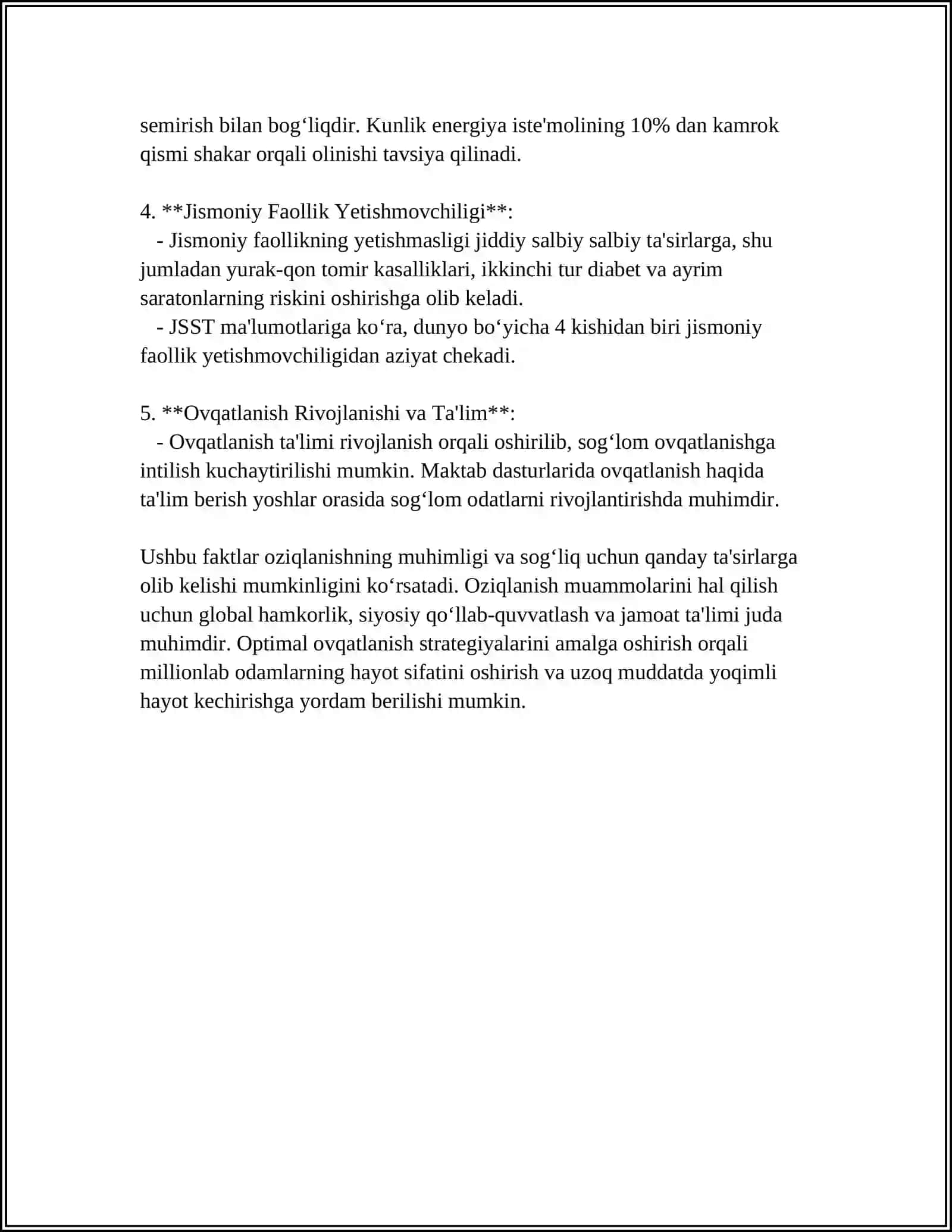 SALOMATLIK MUAMMOLARI VA TIBBIY IJTIMOIY XIZMATLAR 4