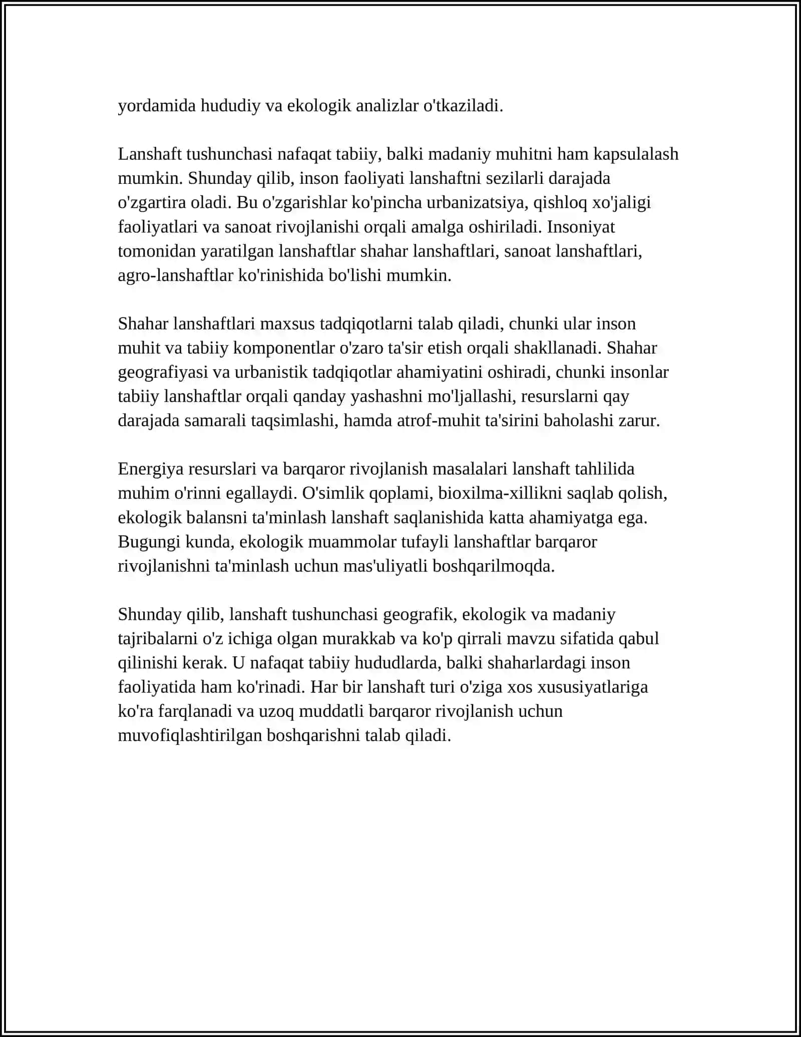A. G. ISACHENKO NING LANDSHAFTLARNI TASNIFLASH TAJRIBASI 4