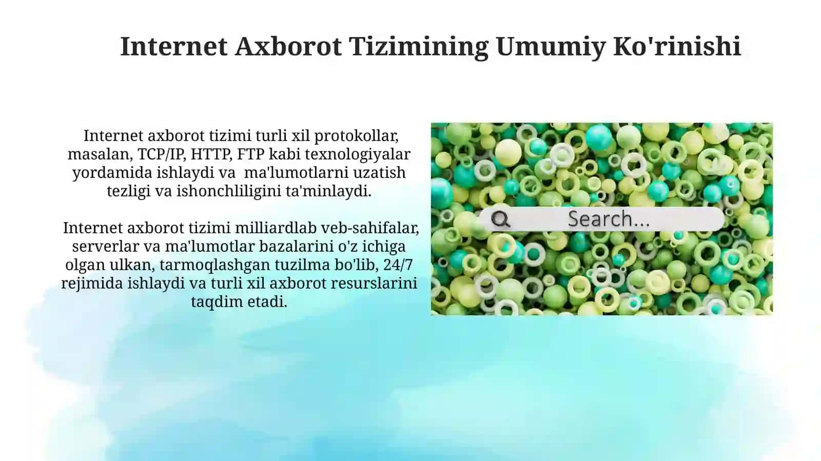 Internet axborot tizimida ahborotlar qidirish va tanlanganahborotlarniolish 4