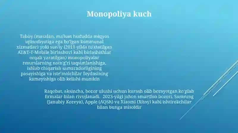 Raqobat va monopoliya 4