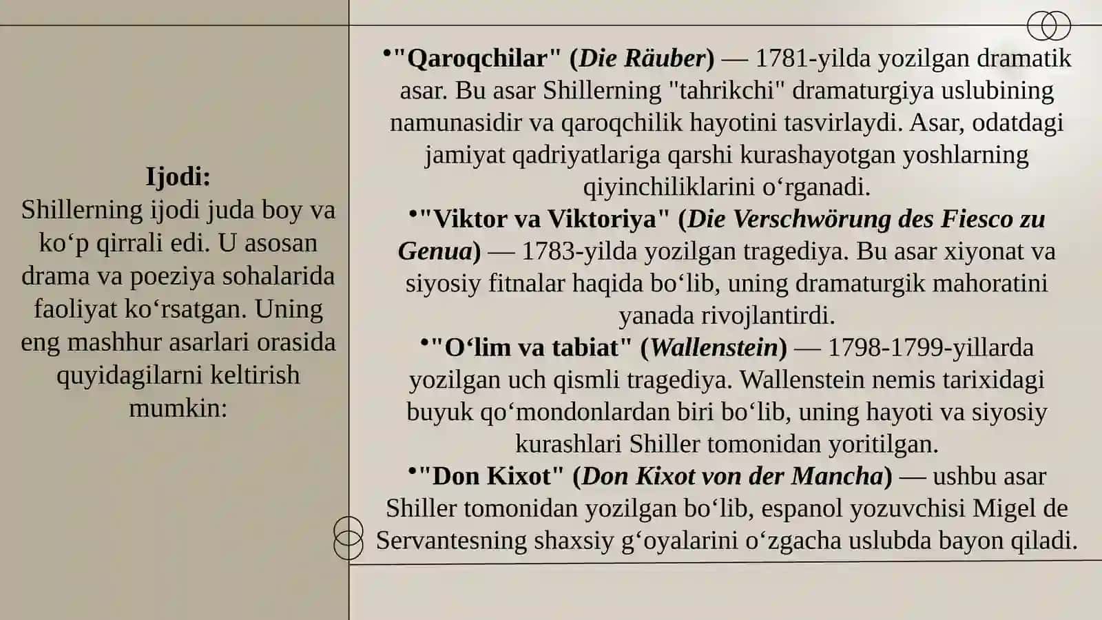 Fridrix Shillerning"Qaroqchilar"tragediyasidatragikobrazlar 4
