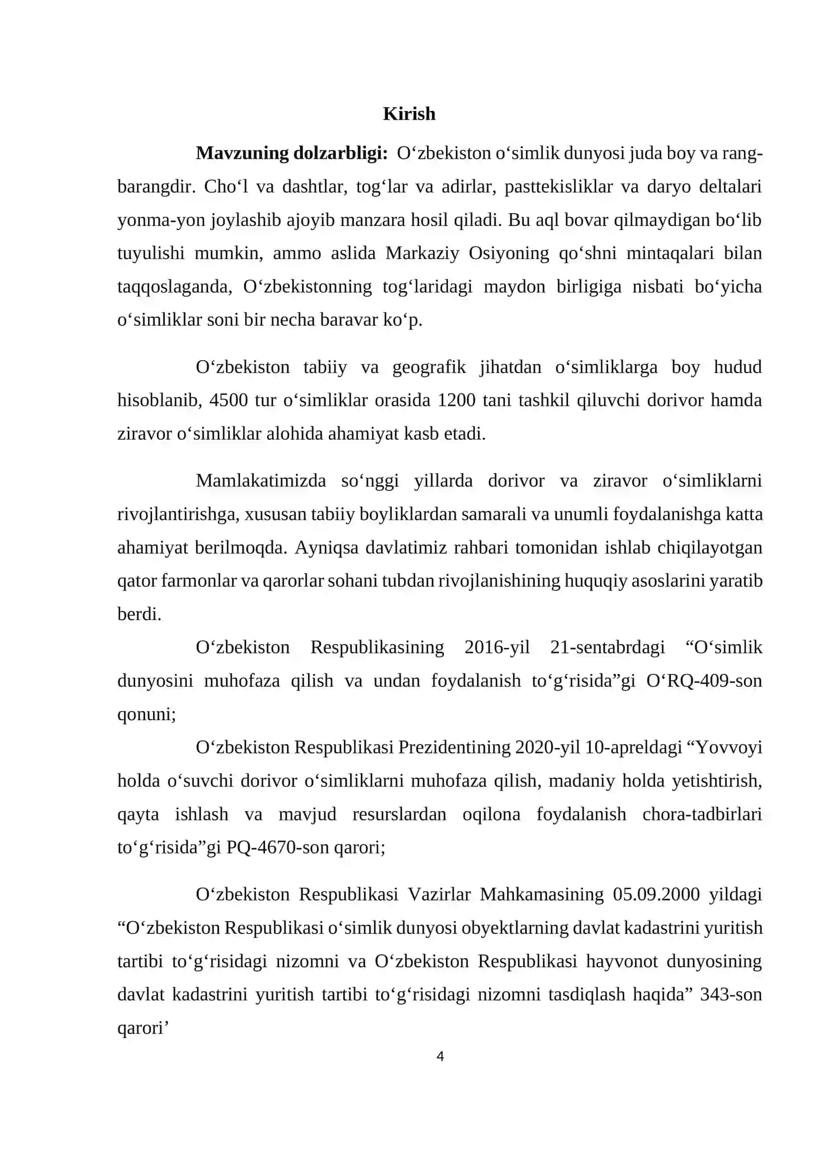 Gulli o’simliklarning xilma-xilligi va tarqalishi 4