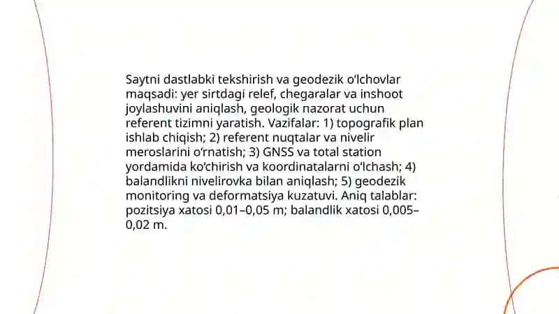 Muhandislik-geologik va muhandislik-geotexnika qidiruvlari 4