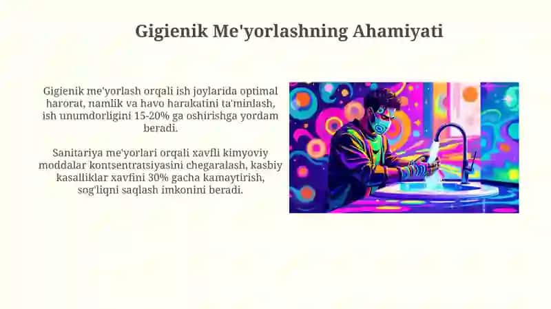 Mikroiqlim va uning gigiyenik normatlari 4