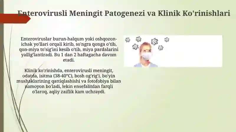 Enteroviruslar va ularning klinik ko'rinishiva kasalliklari:mininggit 4