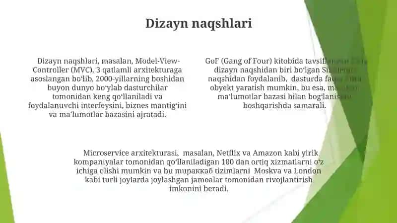 Dastur Loyihalash va Algoritmlarni Ishlab Chiqishga Kirish 4