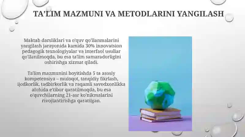 Maktabgacha taʼlim tizimini takomillashtirish 4