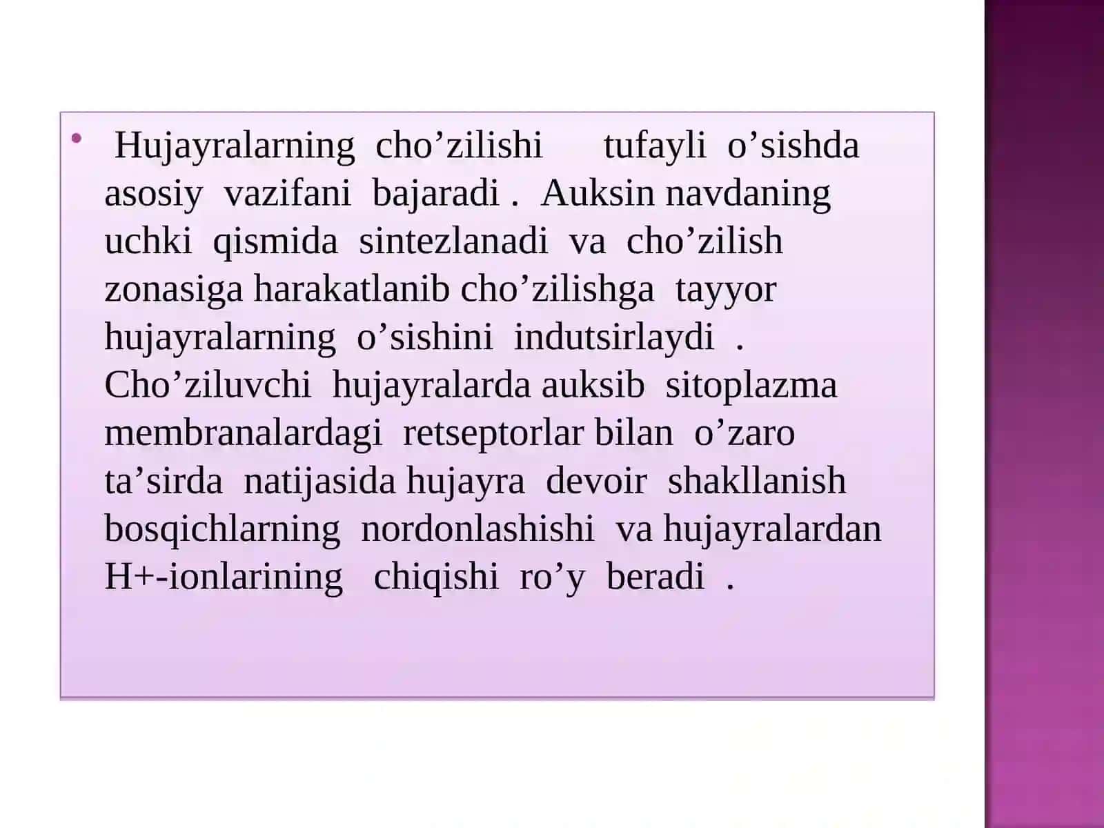 O’simliklarning harakatining evolyutsiyasi 4