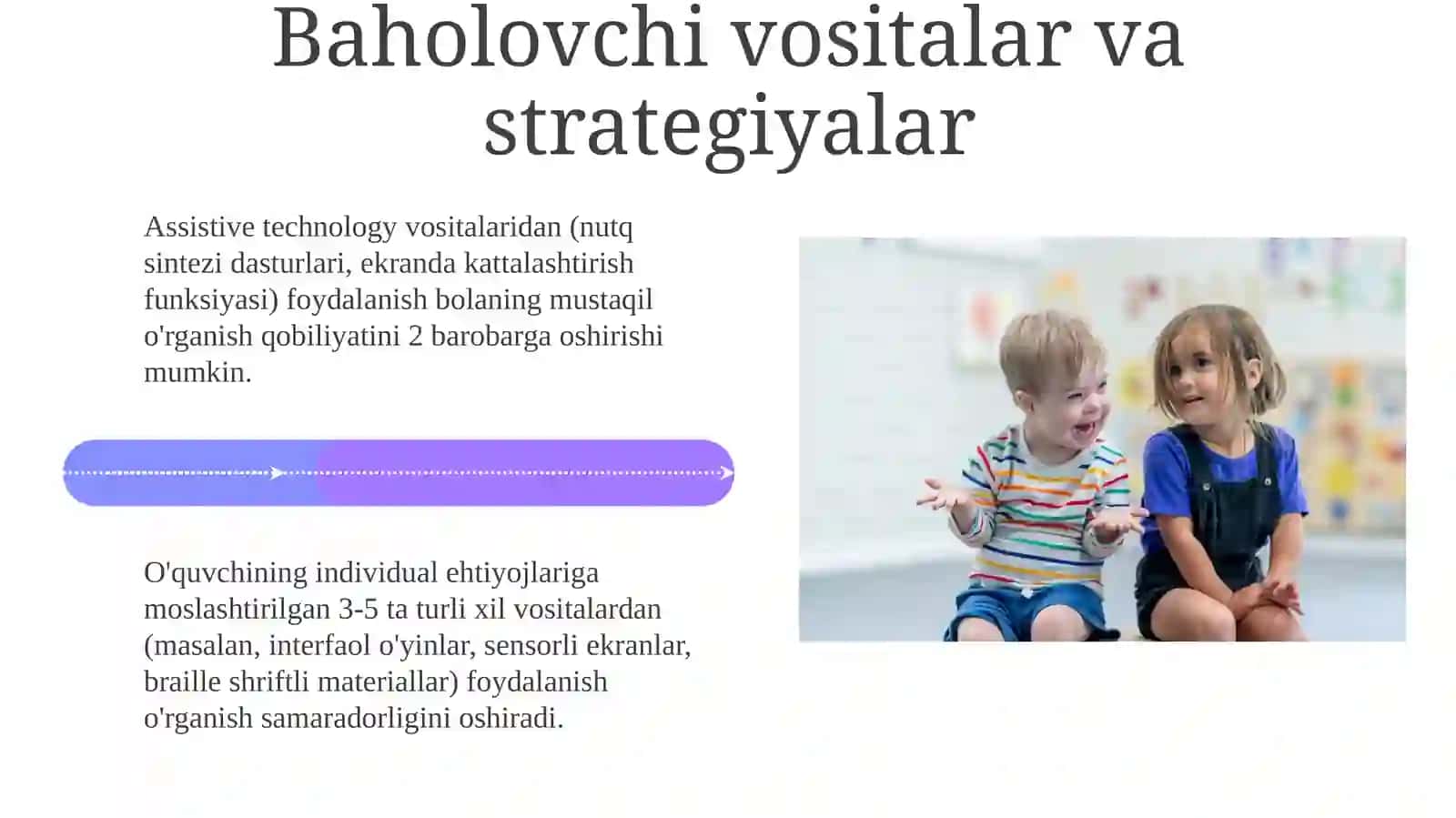 Imkoniyati cheklangan bolalarni o'qitishda ta'lim metodlari va vositalari 4
