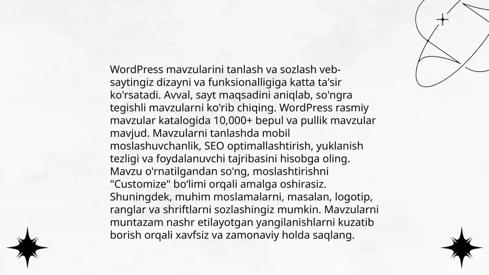 WordPress CMSni o‘rnatish va sozlash 4